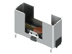 ARC6系列​​​​​​​AcceleRate®细长型插座，0.635 mm间距