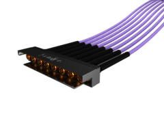 Magnum RF™联动多端口SMPM电缆组件，.047"电缆