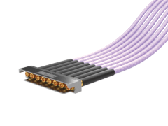 Magnum RF™联动多端口SMPM电缆组件，.086"电缆