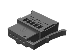 2.00 mm单排分离式导线IDC系统电缆组件外壳，插座