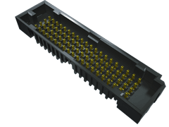.050" LP Array™高速高密度轻薄型端子开放式端子阵列，针脚