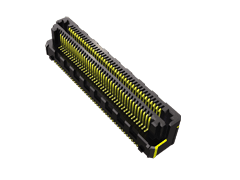 0.50 mm Razor Beam™高速无极性针脚/插座料带，提供屏蔽选项