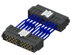 0.80 mm NovaRay®极端密度和极高性能插座电缆组件