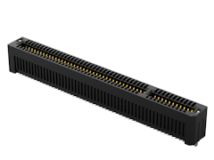 1.00 mm PCI Express®第4代细长型卡缘连接器