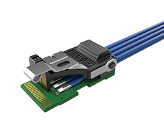 PCIe®双芯Flyover®电缆组件