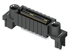0.635 mm Q2™高速耐用型接地平面插座料带，边缘安装