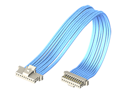 Micro Mate™单排分离式线缆组件，Teflon™含氟聚合物电线，1.00mm间距