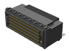 0.80 mm SEARAY™高速高密度端子开放式端子阵列插座，直角